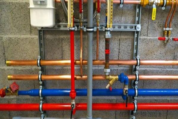 unsecured pipes